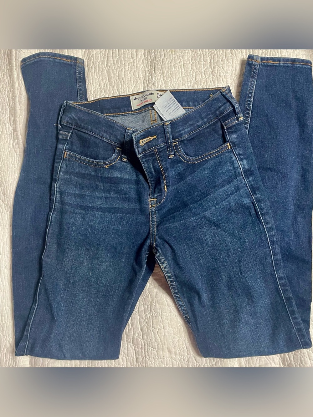 Abercrombie & Fitch Kids Dark Blue Slim Jeans